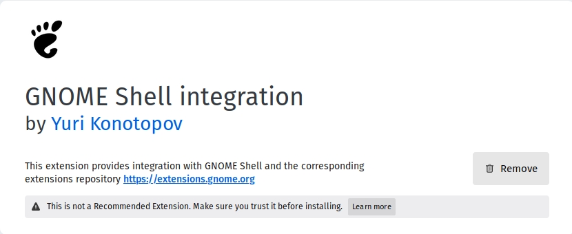 GNOME Shell